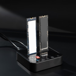 Docking Station para SSD M2 SATA/NVMe TooQ TQDS-201B | APLIUM