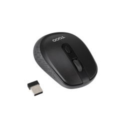 Ratón Inalámbrico TooQ TQMW-1101-B/ Hasta 1600 DPI | APLIUM