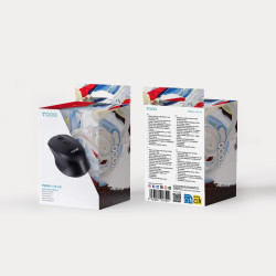 Ratón Inalámbrico TooQ TQMW-1101-B/ Hasta 1600 DPI | APLIUM