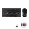 Teclado y Ratón Inalámbricos TooQ TQKMW-3101-B | APLIUM
