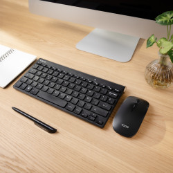 Teclado y Ratón Inalámbricos TooQ TQKMW-3101-B | APLIUM