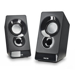 Altavoces NGS SB 210/ 12W/ 2.0/ Negros | APLIUM