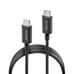 Cable USB 2.0 Tipo-C NGS ZYRO 60W-1/ USB Tipo-C Macho - USB | APLIUM
