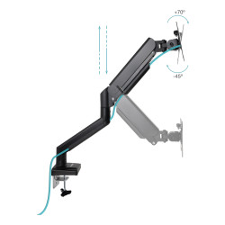 Soporte de Mesa para Monitor TooQ DB1334TNR-B/ hasta 10kg | APLIUM