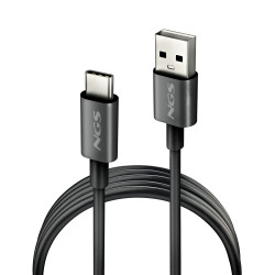 Cable USB 2.0 NGS ZYRO-AC/ USB Macho - USB Tipo-C Macho/ Has | APLIUM