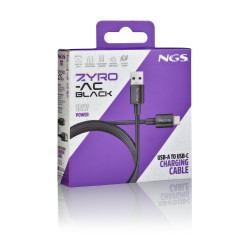 Cable USB 2.0 NGS ZYRO-AC/ USB Macho - USB Tipo-C Macho/ Has | APLIUM