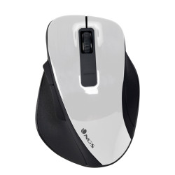 Ratón Inalámbrico NGS Bow/ Hasta 1600 DPI/ Blanco | APLIUM
