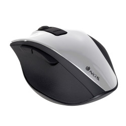 Ratón Inalámbrico NGS Bow/ Hasta 1600 DPI/ Blanco | APLIUM