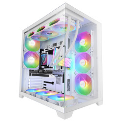 Caja Gaming Semitorre Mars Gaming MCVPRO/ Blanca | APLIUM