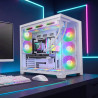 Caja Gaming Semitorre Mars Gaming MCVPRO/ Blanca | APLIUM