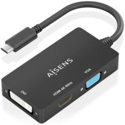 Conversor HDMI Aisens A109-0954/ USB Tipo-C Macho - DVI/HDMI | APLIUM