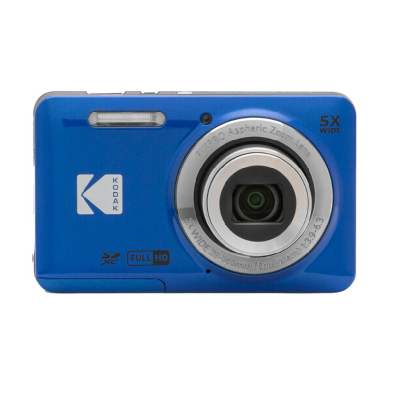 Cámara Digital Kodak Pixpro FZ55/ 16MP/ Zoom Óptico 5x/ Azul | APLIUM