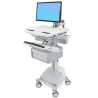 Styleview Cart With Lcd Arm Sla Powered Tall Drawer Ch | APLIUM