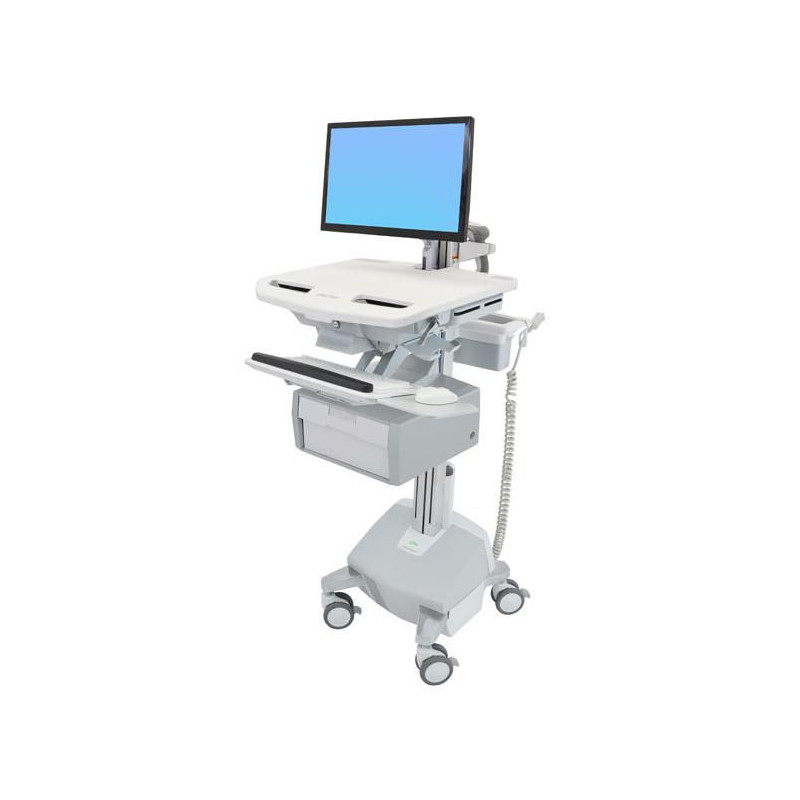 Styleview Cart With Lcd Arm Life Powered Tall Drawer Ch | APLIUM