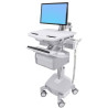 Styleview Cart With Lcd Arm Life Powered Tall Dbl Drawers Ch | APLIUM