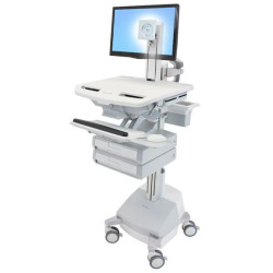 Styleview Cart With Lcd Pivot Sla Powered 2 Drawers Ch | APLIUM
