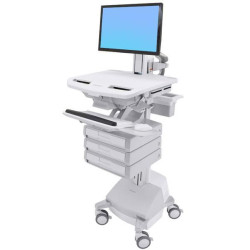 Styleview Cart With Lcd Pivot Sla Powered 3 Drawers Ch | APLIUM