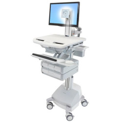 Styleview Cart With Lcd Pivot Sla Powered 4 Drawers Ch | APLIUM