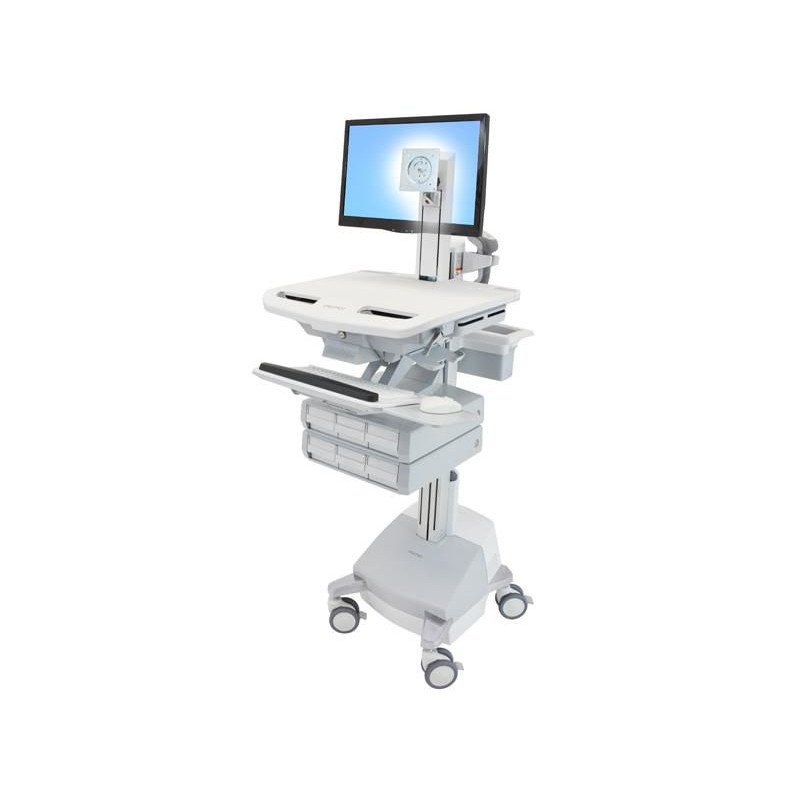 Styleview Cart With Lcd Pivot Sla Powered 6 Drawers Ch | APLIUM