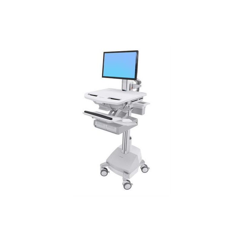Styleview CART+LCD Pivot Sla Powered Double Drawer Eu | APLIUM