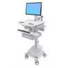 Styleview CART+LCD Pivot Sla Powered Double Drawer Eu | APLIUM