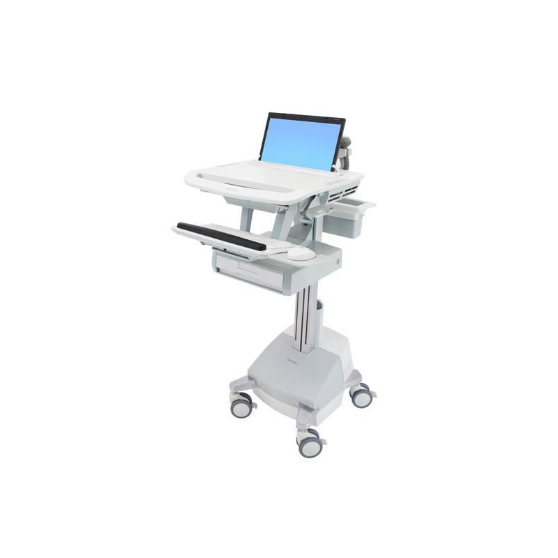 Styleview Laptop Cart Sla Powered 1 Drawer Ch | APLIUM