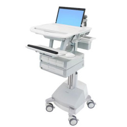 Styleview Laptop Cart Sla Powered 4 Drawers Ch | APLIUM