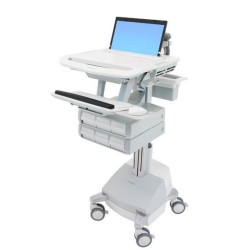 Styleview Laptop Cart Sla Powered 6 Drawers Ch | APLIUM