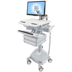 Styleview Cart With Lcd Arm Life Powered 2 Drawers Ch | APLIUM