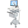 Styleview Cart With Lcd Arm Life Powered 2 Drawers Ch | APLIUM