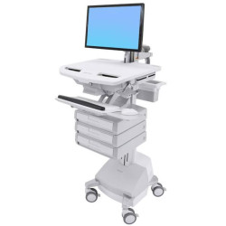 Styleview Cart With Lcd Arm Sla Powered 3 Drawers Ch | APLIUM