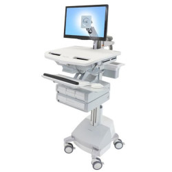 Styleview Cart With Lcd Arm Sla Powered 4 Drawers Ch | APLIUM