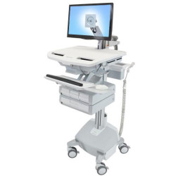 Styleview Cart With Lcd Arm Life Powered 4 Drawers Ch | APLIUM