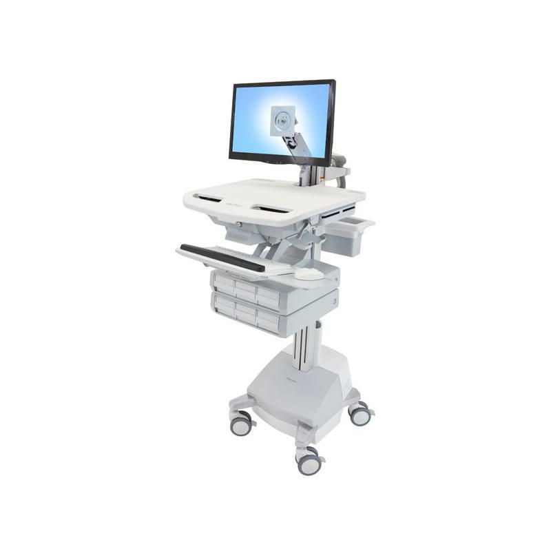 Styleview Cart With Lcd Arm Sla Powered 6 Drawers Ch | APLIUM
