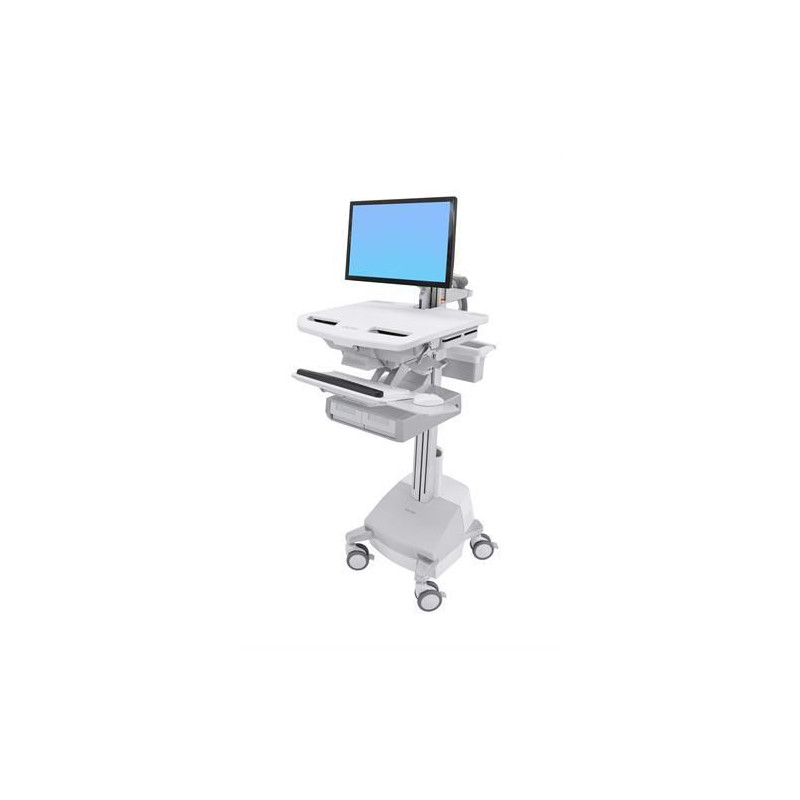 Styleview CART+LCD Arm Sla Powered Double Drawer Eu | APLIUM