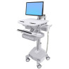 Styleview Cart With Lcd Arm Life Powered Double Drawer Ch | APLIUM