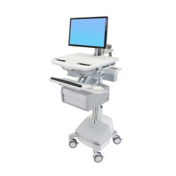 Styleview CART+LCD Arm Sla Powered Tall Drawer Eu | APLIUM