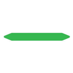 Pre-cut Pipe Marker Rolls GREEN/WATER 26 X 250 Mm Without | APLIUM