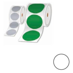 Rolls Of Pre-cut Labels White 25MM - Per Roll Of 1000 Labels | APLIUM