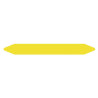 Pre-cut Pipe Marker Rolls Yellow / Gas Without Pictogram 3 | APLIUM