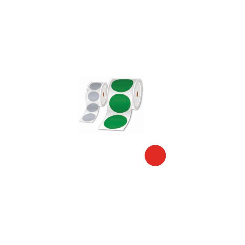 Rolls Of Pre-cut Labels Red 100MM - Per Roll Of 250 Labels | APLIUM