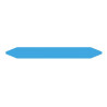 Pre-cut Pipe Marker Rolls SKY/AIR Blue Without Pictogram 1 | APLIUM