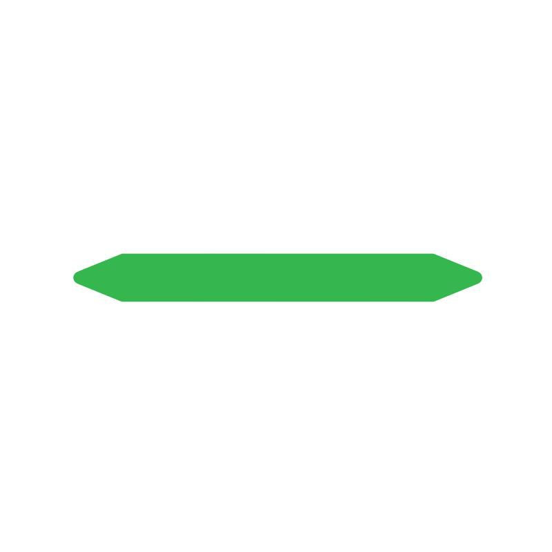 Pre-cut Pipe Marker Rolls GREEN/WATER 37 X 355 Mm Without | APLIUM