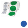 Rolls Of Pre-cut Stickers Blue 100MM - Per Roll Of 250 Label | APLIUM