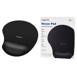 LOGILINK - Mouse Pad, Silcon Wrist rest, - Ref. ID0027 | APLIUM