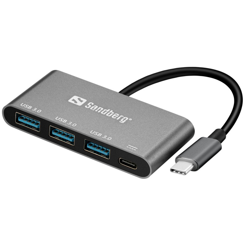 USB-C to 3xUSB 3.0 Hub + PD | APLIUM