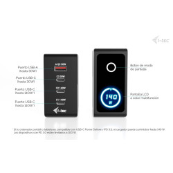 I-tec 140W Intelligent Charger Multiport USB Charger | APLIUM