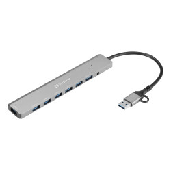 USB-C/A to 7 x USB 3.0 Hub | APLIUM