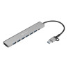USB-C/A to 7 x USB 3.0 Hub | APLIUM