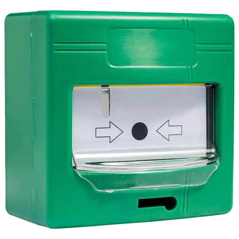 Conventional Fire Button Green | APLIUM